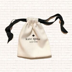 ♦️SOLD♦️ Authentic Kate Spade Jewelry Bag Accessories Pouch white & black EUC